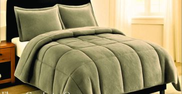 Fleece Comforter Queen