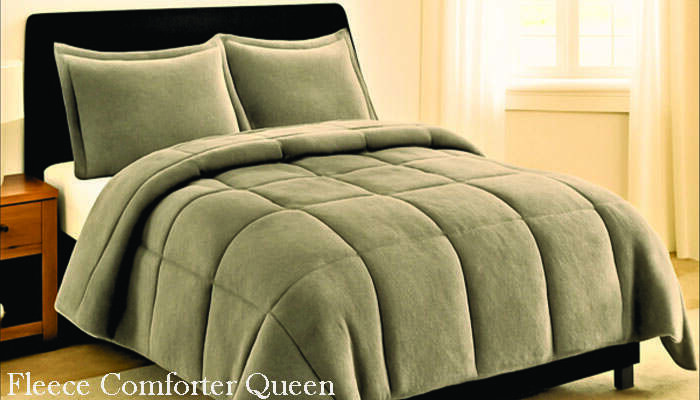 Fleece Comforter Queen