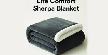 Life Comfort Sherpa Blanket
